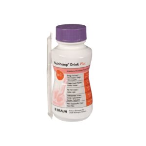 Nutricomp Drink Plus cu Capsuni, 200 ml, B Braun