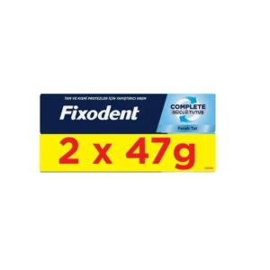Pachet Fixodent Complete Crema Adeziva pentru Proteza Dentara , 2x47g, Procter & Gamble