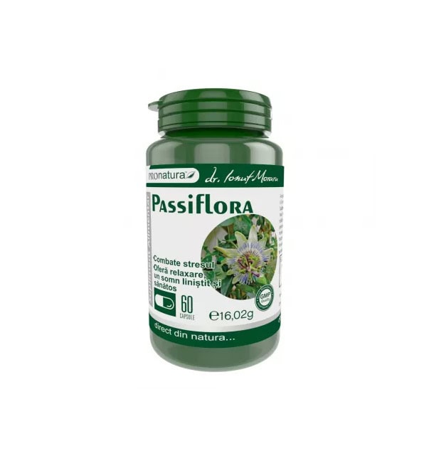 passiflora-60-capsule-pro-natura-O09260-farmacia-morpheus Passiflora, 60 Capsule, Pro Natura