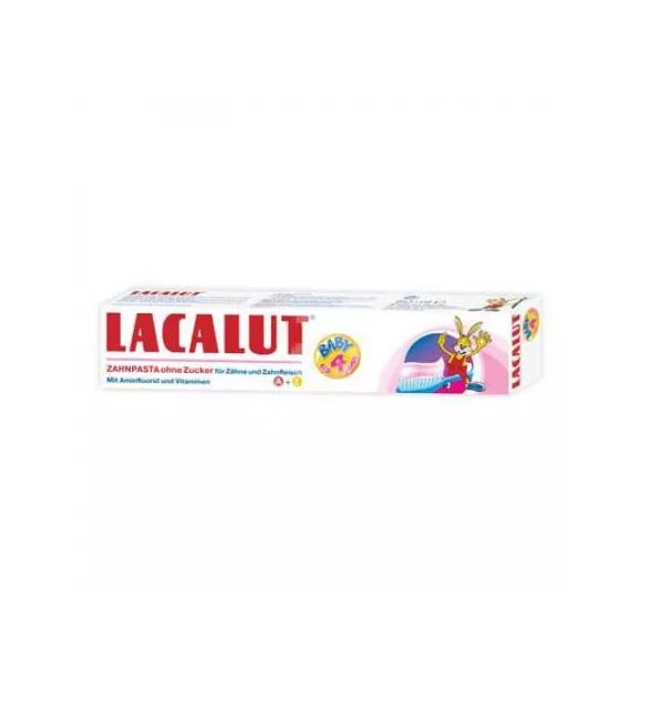 pasta-de-dinti-lacalut-baby-0-4-ani-50-ml-theiss-naturwaren-O05185-farmacia-morpheus Pasta de Dinti Lacalut Baby, 0-4 Ani, 50 ml, Theiss Naturwaren