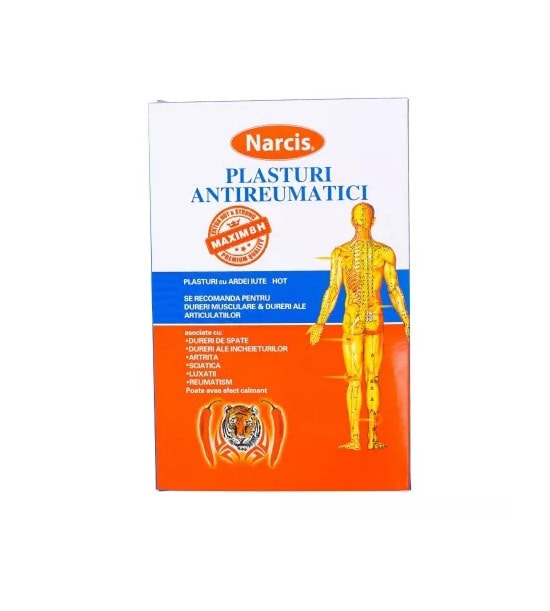 plasture-antireumatic-cu-ardei-iute-6-cm-x-9-cm-1-bucata-narcis-O07133-farmacia-morpheus Plasture Antireumatic cu Ardei Iute, 6 cm x 9 cm, 1 Bucata, Narcis