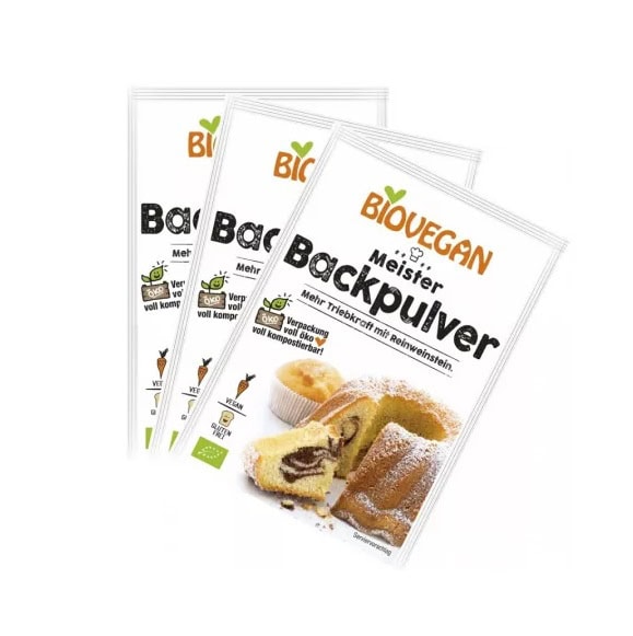 Praf de Copt cu Amidon Bio din Tapioca, 3x 17 gr, Biovegan