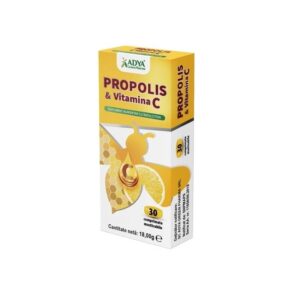 Propolis si Vitamina C 100mg, 30 Comprimate Masticabile, Adya Green Pharma