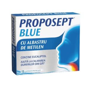 Proposept Blue, 10 Comprimate pentru Supt, Fiterman Pharma