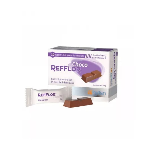 Refflor Choco, 10 Tablete, Hyllan