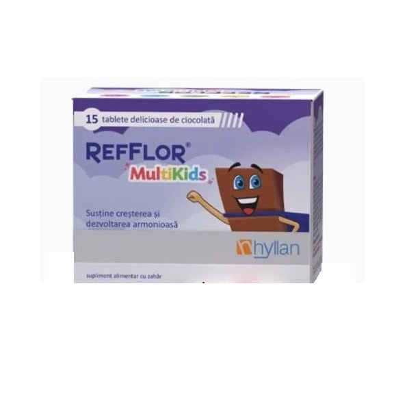 Refflor Multikids, 15 Tablete de Ciocolata, Hyllan