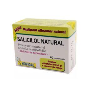 Salicilol Natural, 60 Tablete, Hofigal