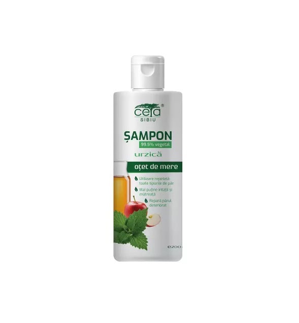 sampon-99-5-vegetal-cu-otet-mere-si-urzica-200-ml-ceta-sibiu-O39926-farmacia-morpheus Sampon 99.5% Vegetal cu Otet Mere si Urzica, 200 ml, Ceta Sibiu
