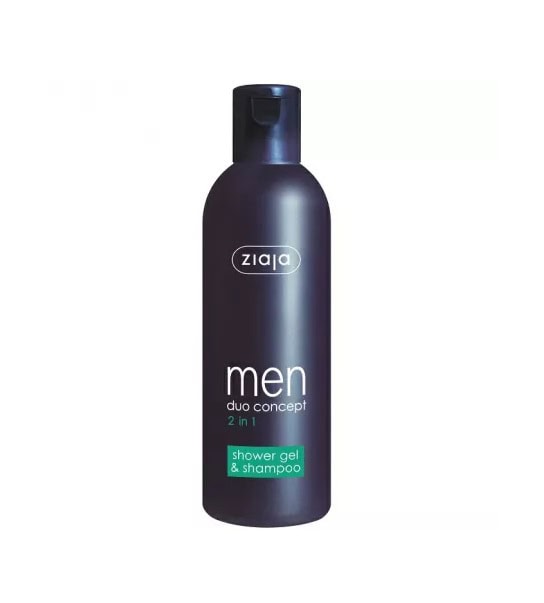 Sampon si Gel de Dus 2 in 1 pentru Barbati cu Alantoina, 300 ml, Ziaja