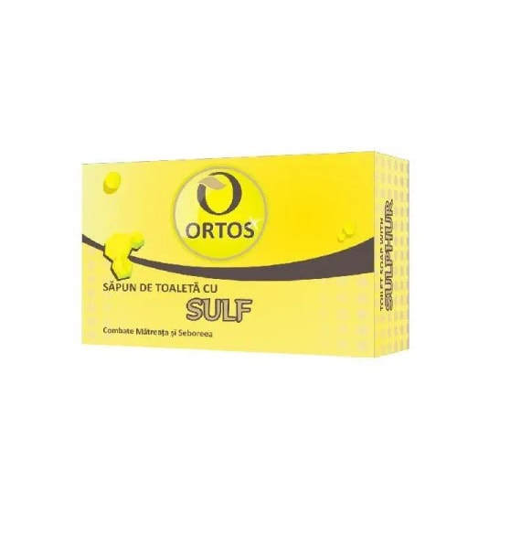 Sapun cu Sulf, 100 g, Ortos