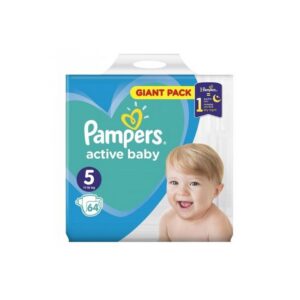 scutece-active-baby-nr-5-11-16-kg-64-bucati-pampers-O16975-farmacia-morpheus Scutece Active Baby, Nr. 5, 11-16 kg, 64 Bucati, Pampers