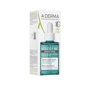 Serum Peeling de Noapte Biology AC, 30 ml, A-Derma