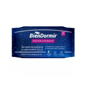 Servetele Demachiante Bien Dormir Ideal, 20 Bucati, Doctor Fiterman