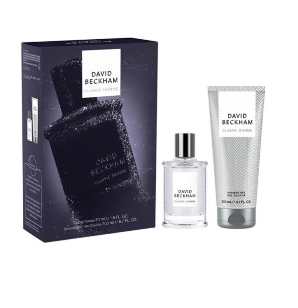 Set Cadou Apa de Parfum pentru Barbati, Classic Homme, David Beckham