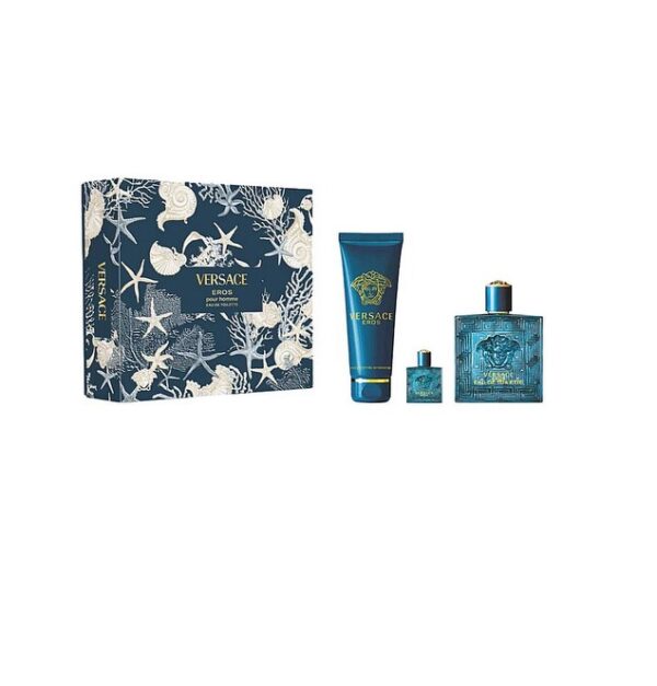 Set Cadou Apa de Parfum pentru Barbati, Eros, Versace