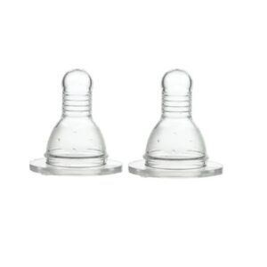 Set Tetine din Silicon in Cruce Blister 6 Luni+ Baby, 2 Bucati, Minut