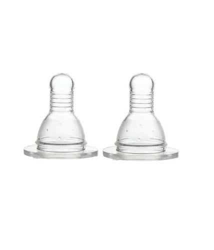 Set Tetine din Silicon in Cruce Blister 6 Luni+ Baby, 2 Bucati, Minut