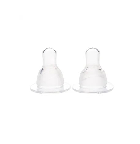 Set Tetine din Silicon Super Fin 3 Luni+ Baby, 2 Bucati, Minut
