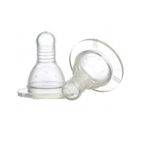 Set Tetine Silicon 3Luni+ Baby, 2 Bucati, Minut