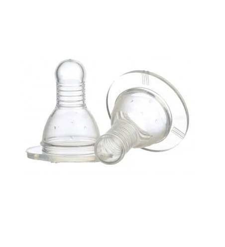 Set Tetine Silicon 3Luni+ Baby, 2 Bucati, Minut
