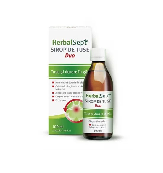 Sirop de Tuse HerbalSept Duo, 100 ml, Theiss Naturwaren
