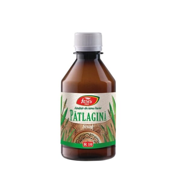 Sirop Patlagina, R10, 250 ml, Fares