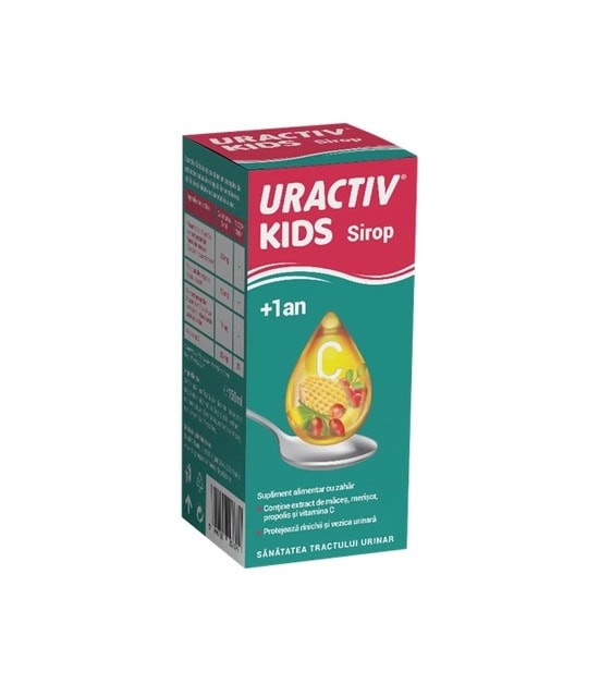 Sirop Uractiv Kids 1+, 150 ml, Terapia