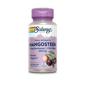 Supliment natural cu extract de mangosteen pentru imunitate și energie.
