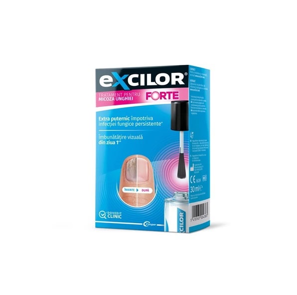 Solutie pentru Infectia Fungica a Unghiei Excilor Forte, 30 ml, Magna Pharm