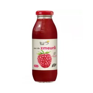 Suc Natural de Zmeura Fara Zahar Bun de Tot, 300 ml, Dacia Plant