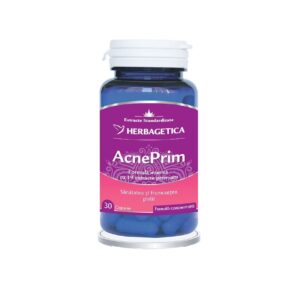 Supliment Alimentar Acneprim, 30 Capsule, Herbagetica