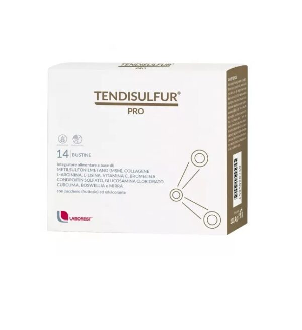Tendisulfur Pro, 14 Plicuri, Laborest Italia