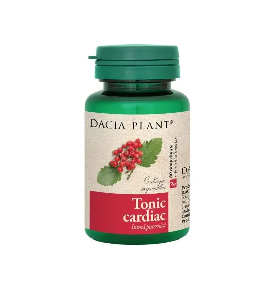 tonic-cardiac-60-comprimate-dacia-plant-O05063-farmacia-morpheus Tonic Cardiac, 60 Comprimate, Dacia Plant