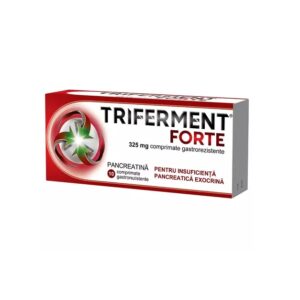 Triferment Forte, 325 mg, 10 Comprimate Gastrorezistente, Biofarm