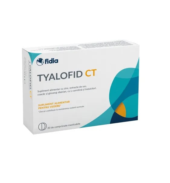 Tyalofid CT, 30 Comprimate Mastecabile, Fidia Farmaceutici