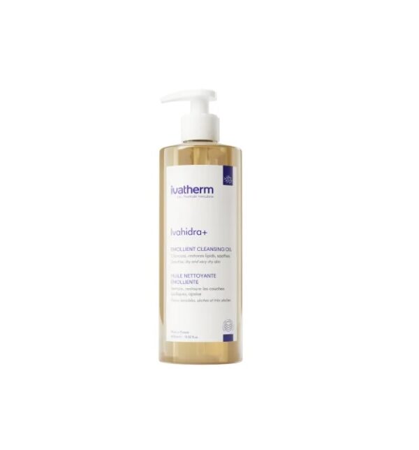 Ulei de Spalare Emolient pentru Piele Uscata și Foarte Uscata, Ivahidra+, 400 ml, Ivatherm