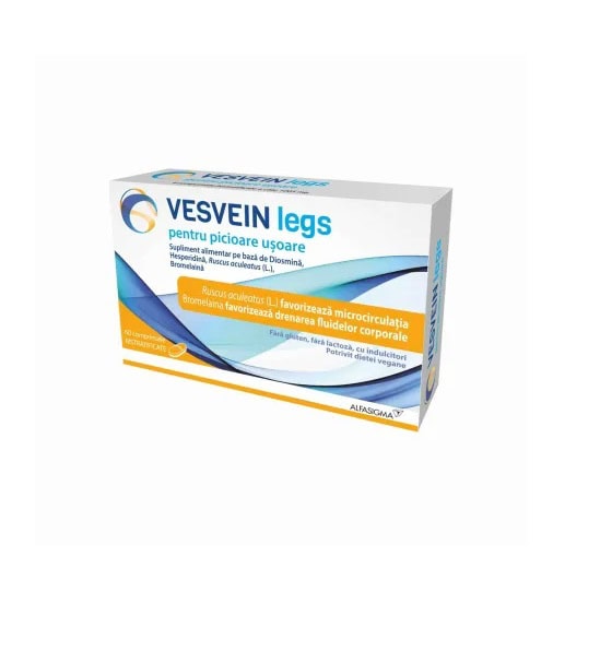 Vesvein Legs, 60 Comprimate, Alfasigma