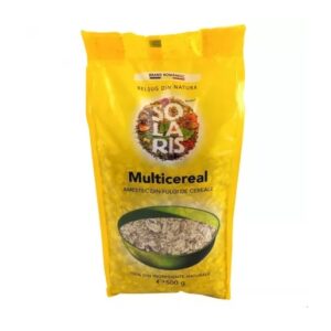 Amestec de Fulgi Multicereal, 500 g, Solaris