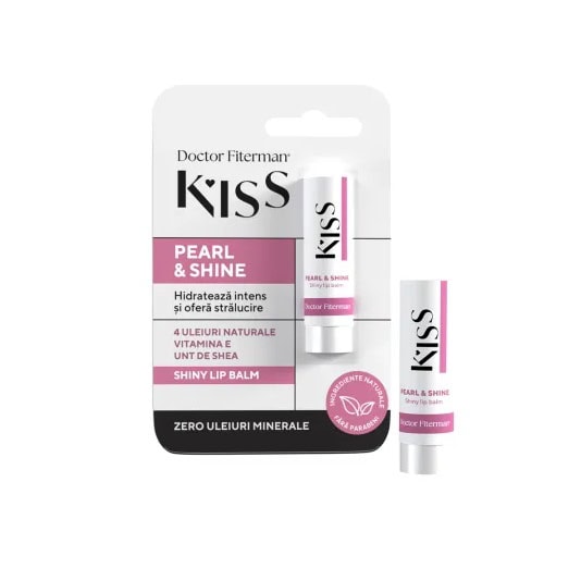 Balsam de Buze Pearl & Shine Kiss, 4.5 g, Fiterman