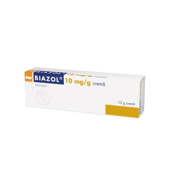 Biazol Crema, 10 mg/g, 15 g, Gedeon Richter