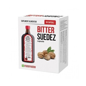 Capsulă Bitter Suedez pentru sănătate digestivă și detoxifiere.