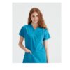 Bluza Chirurgicala Unisex, Culoare Turcoaz, Marime M, Medis