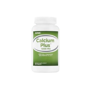 Calcium Plus® 1000 mg, Calciu, 250 Tablete, GNC