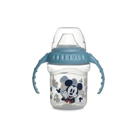 Cana cu Manere Anti-Scurgere si Anti-Colici Mickey Mouse, 10 Luni+, 250 ml, Disney