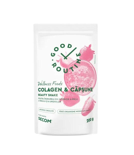 Colagen si Capsune, 200 g, Good Routine