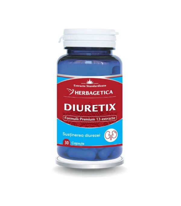 Diuretix, 30 Capsule, Herbagetica