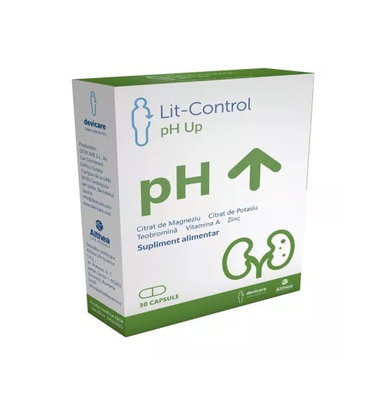 Lit-Control Ph Up, 30 Capsule Vegetale, Althea Life Science