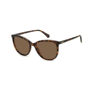 Ochelari de Soare Polarizati PLD 4138/S 086/SP, Havana, Rotund, 55 mm, Polaroid