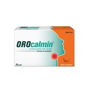 Orocalmin cu Aroma de Portocala si Miere, 3 mg, 20 Pastile, Zentiva