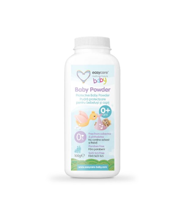 Pudra de Talc pentru Bebelusi, 100g, Easycare Baby